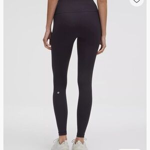 Lululemon Wunder Train High-Rise Tight 28" size 8 Night Moth